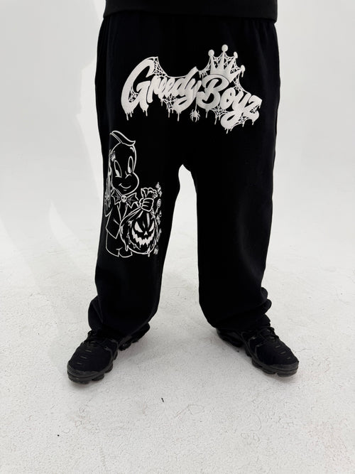 Black GreedyBoyz Sweats