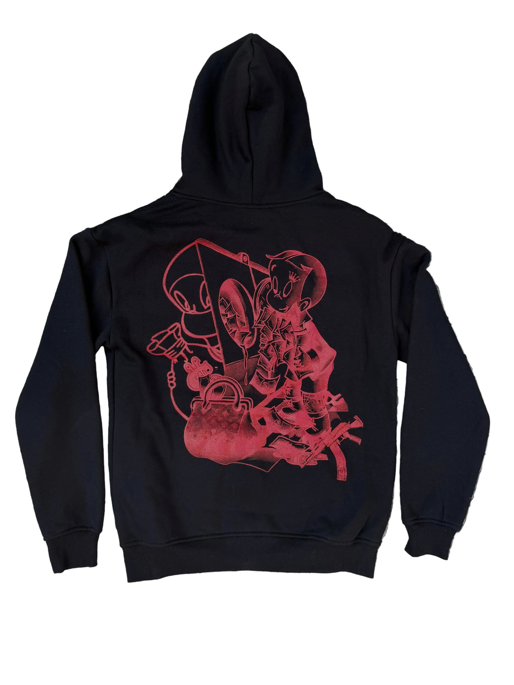 Red hoodie