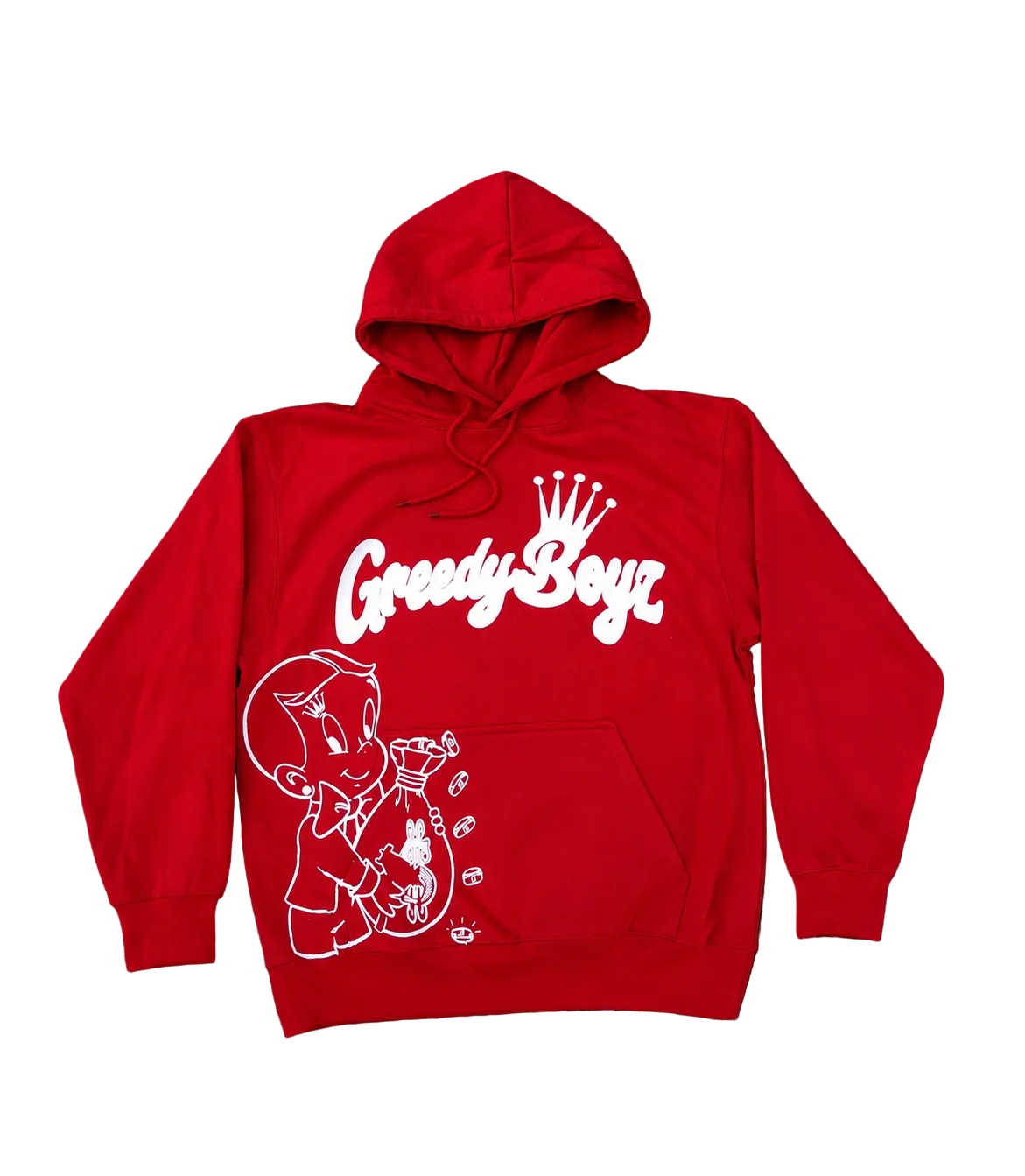 GreedyBoyz Red Hoodie