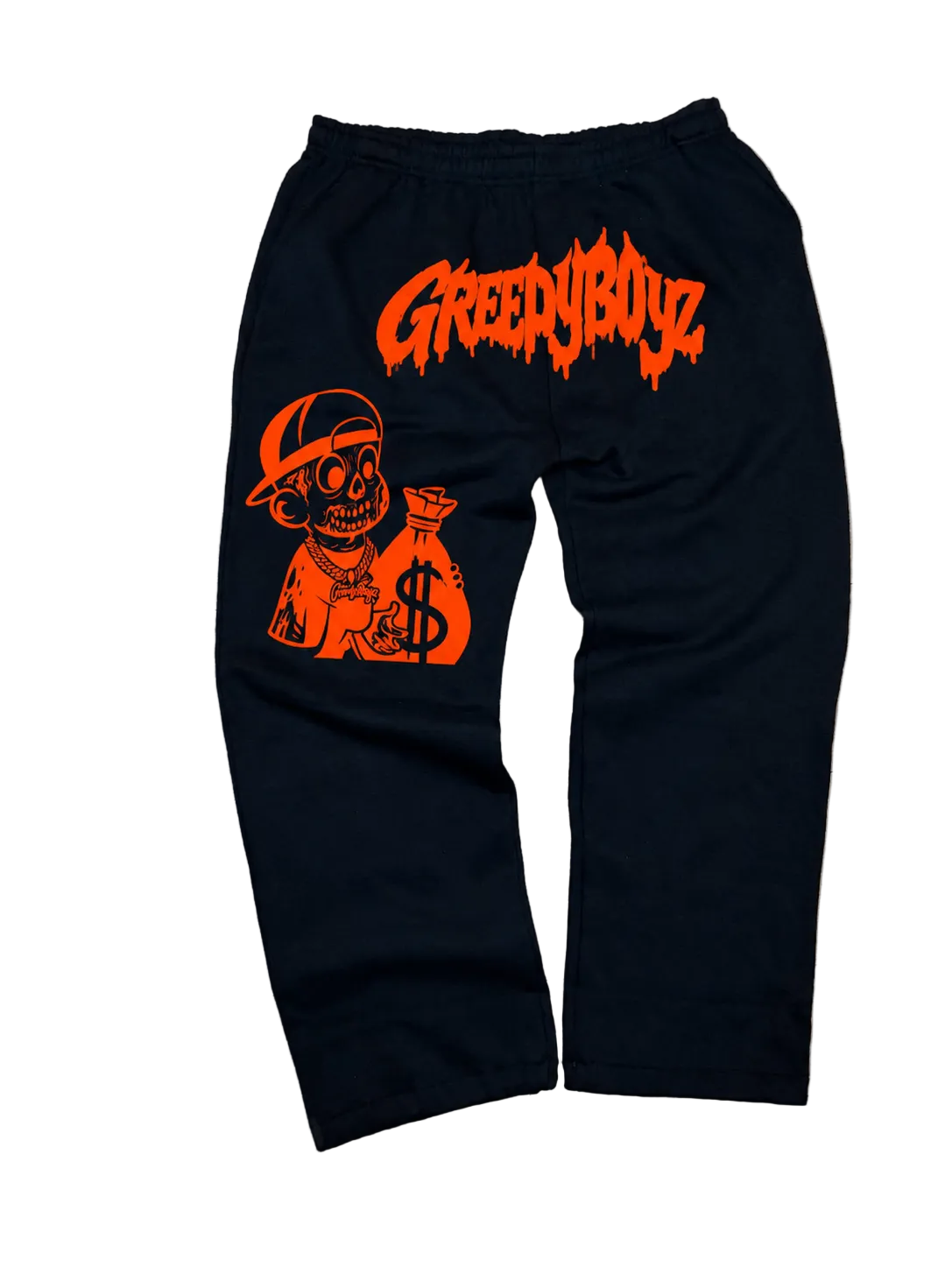 Orange GreedyBoyz Sweats