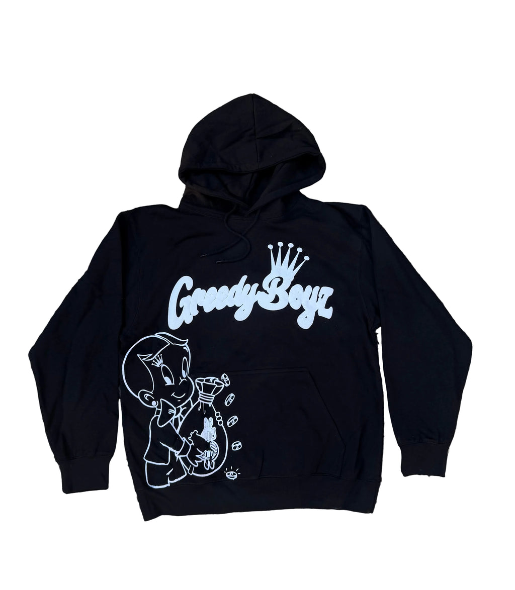 White GreedyBoyz Hoodie