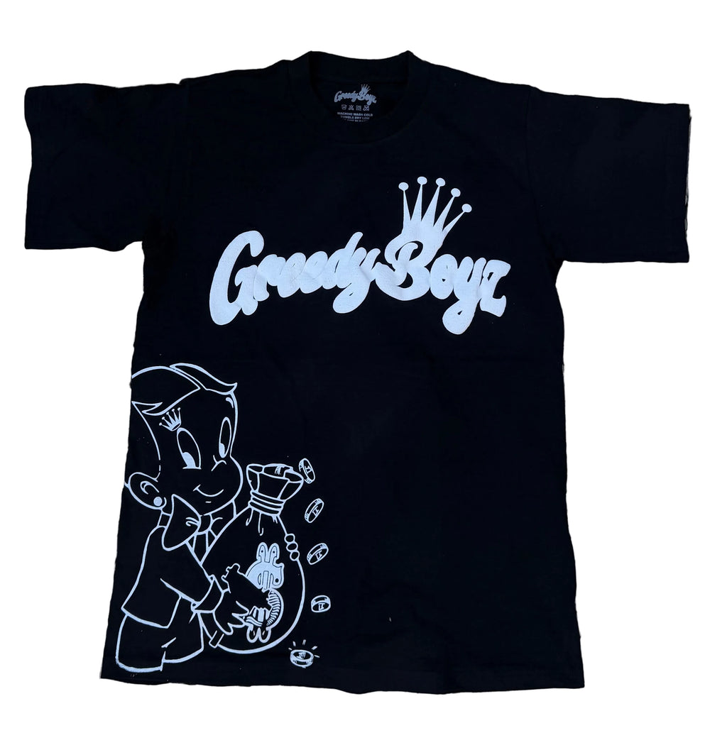 White GreedyBoyz T-shirt