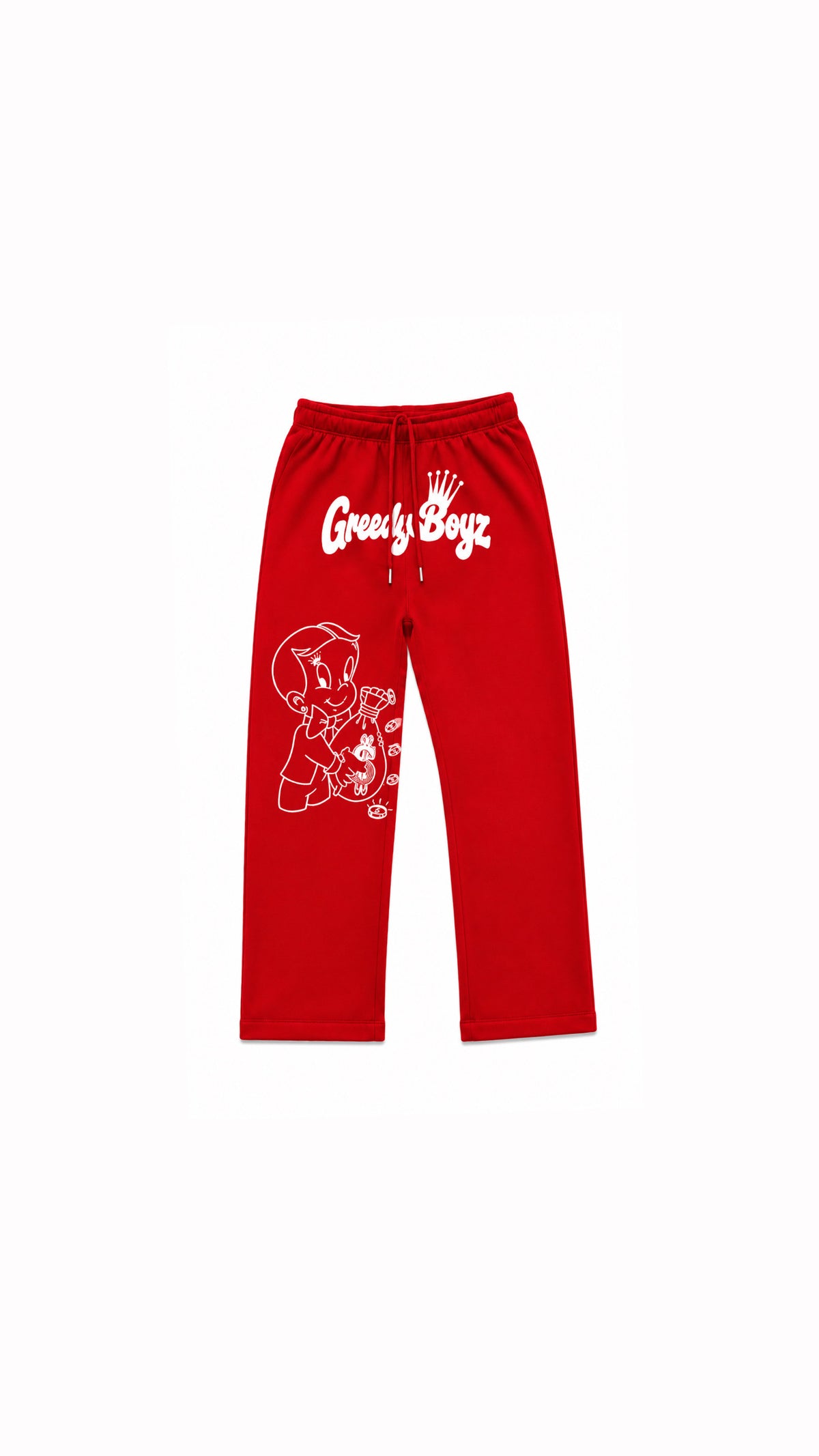 GreedyBoyz Red sweats