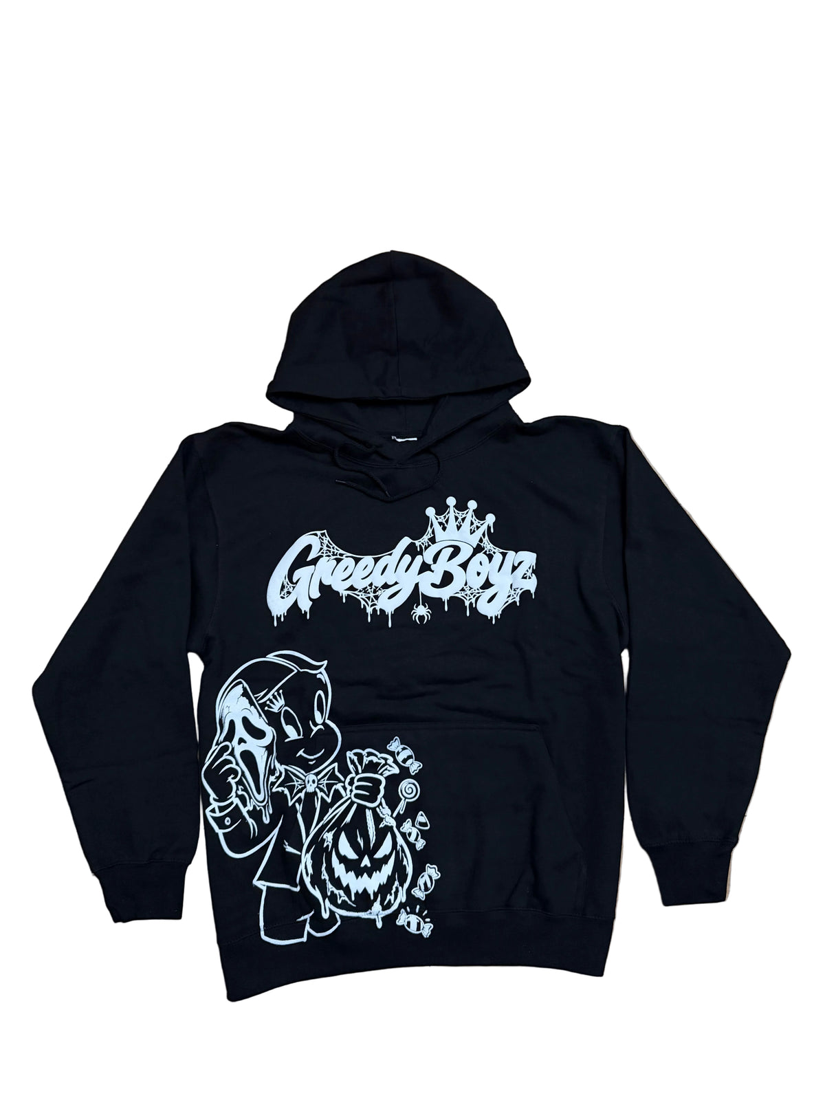 White GreedyBoyz Hoodie