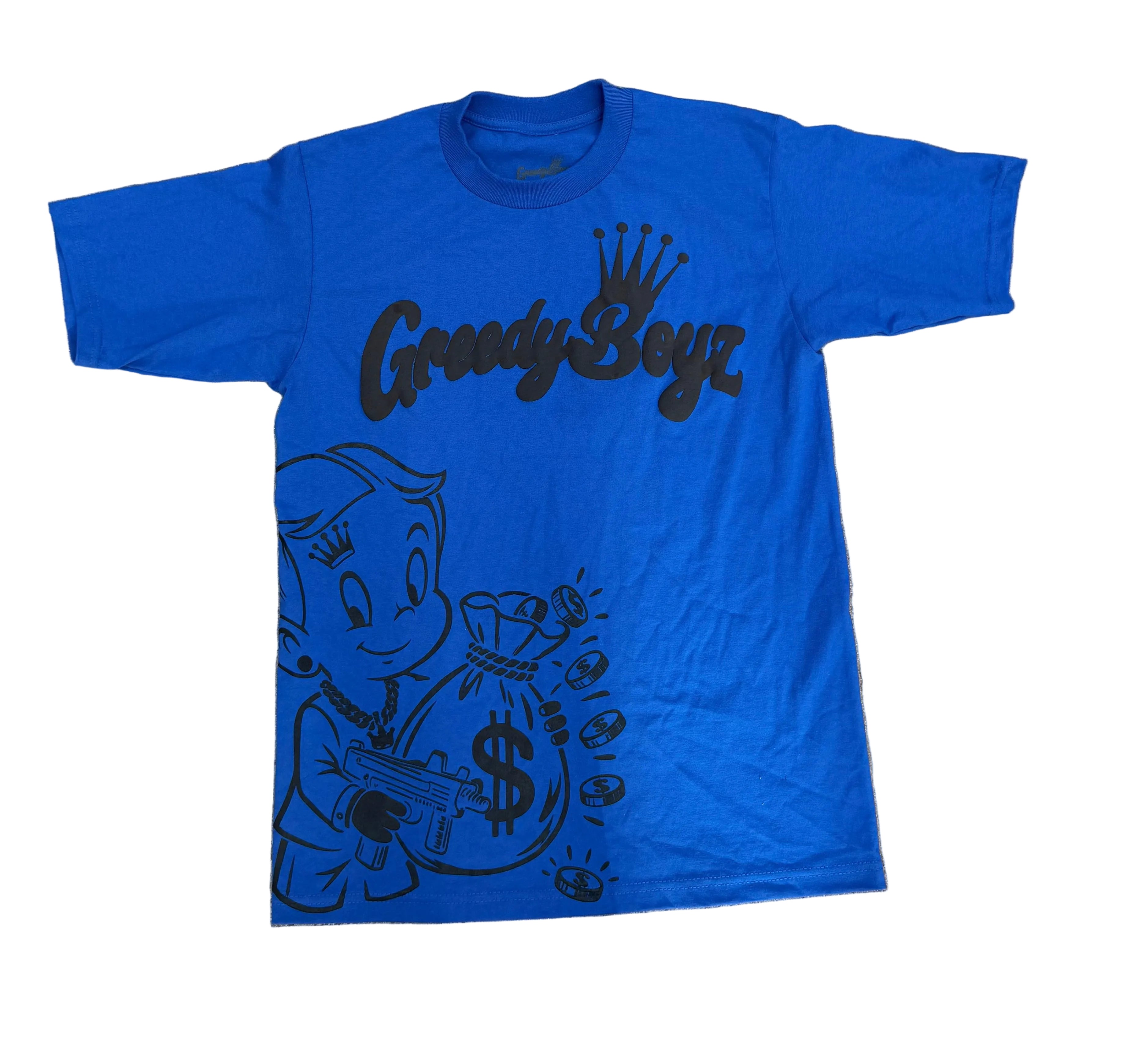 Blue GreedyBoyz T-shirt