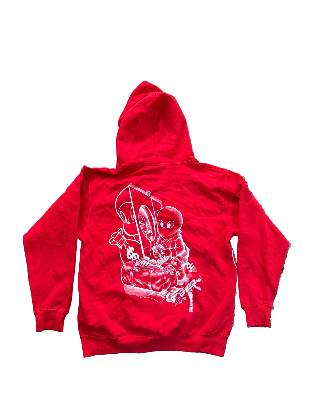#6 Red GreedyBoyz Hoodie