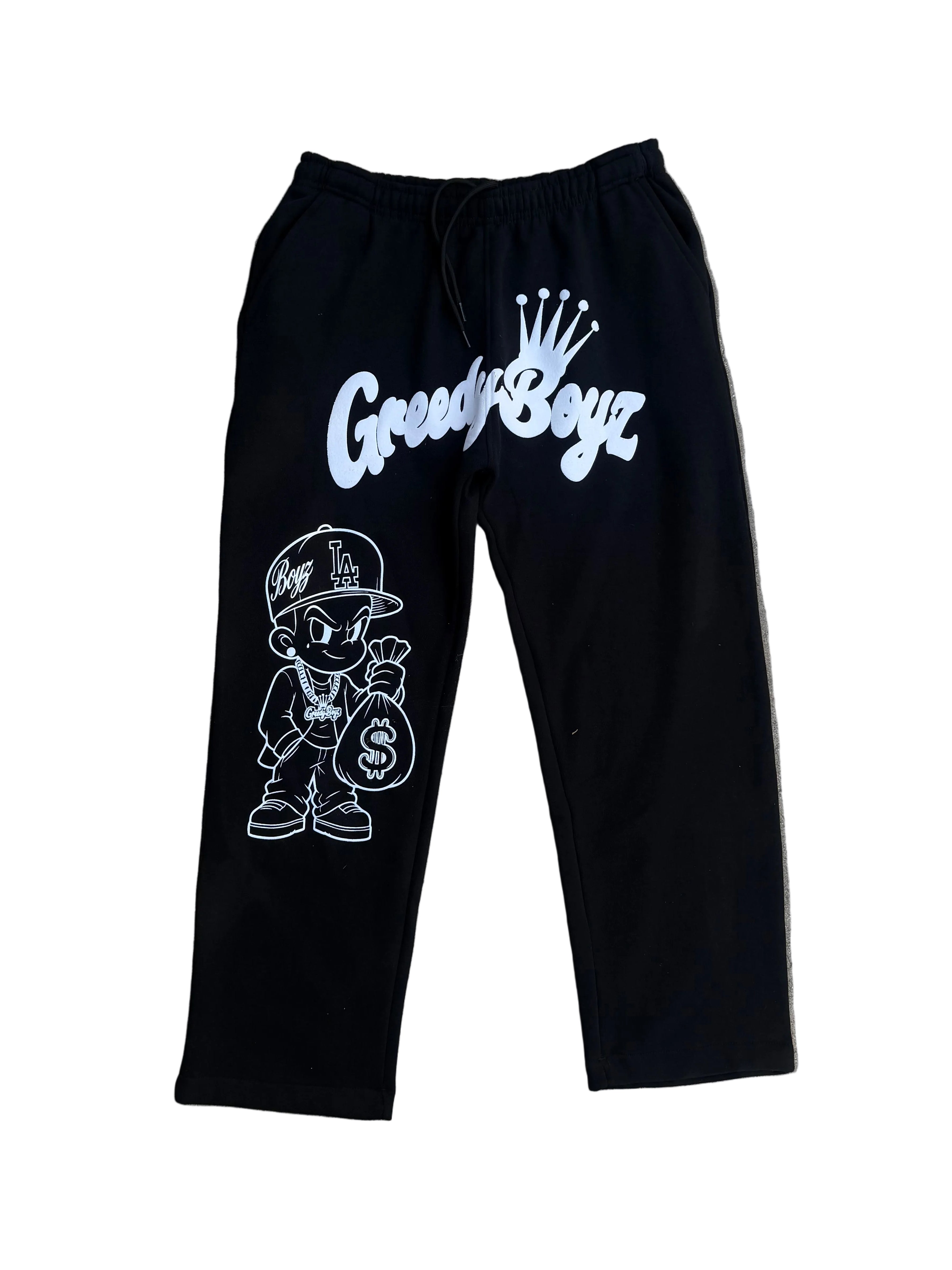 GreedyBoyz Black pants