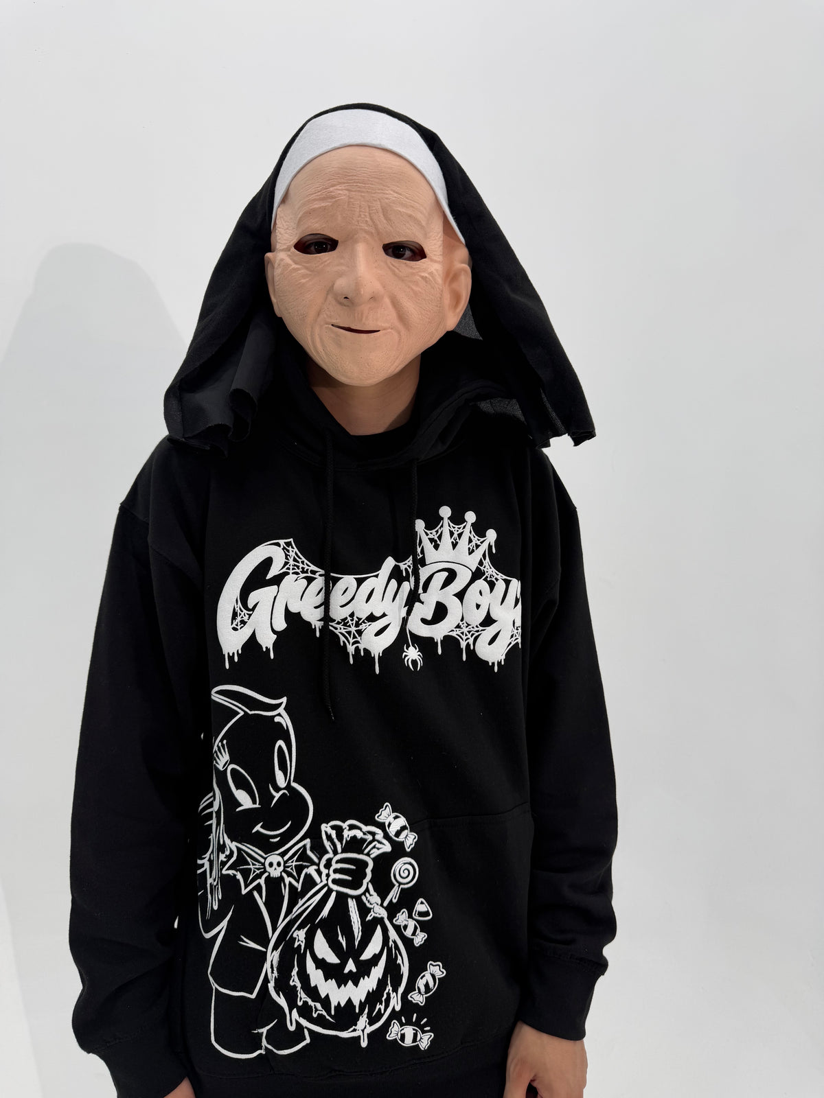 White GreedyBoyz Hoodie
