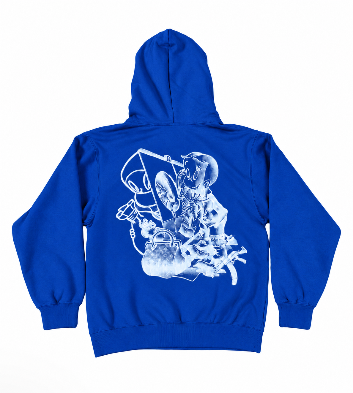 GreedyBoyz Blue Hoodie