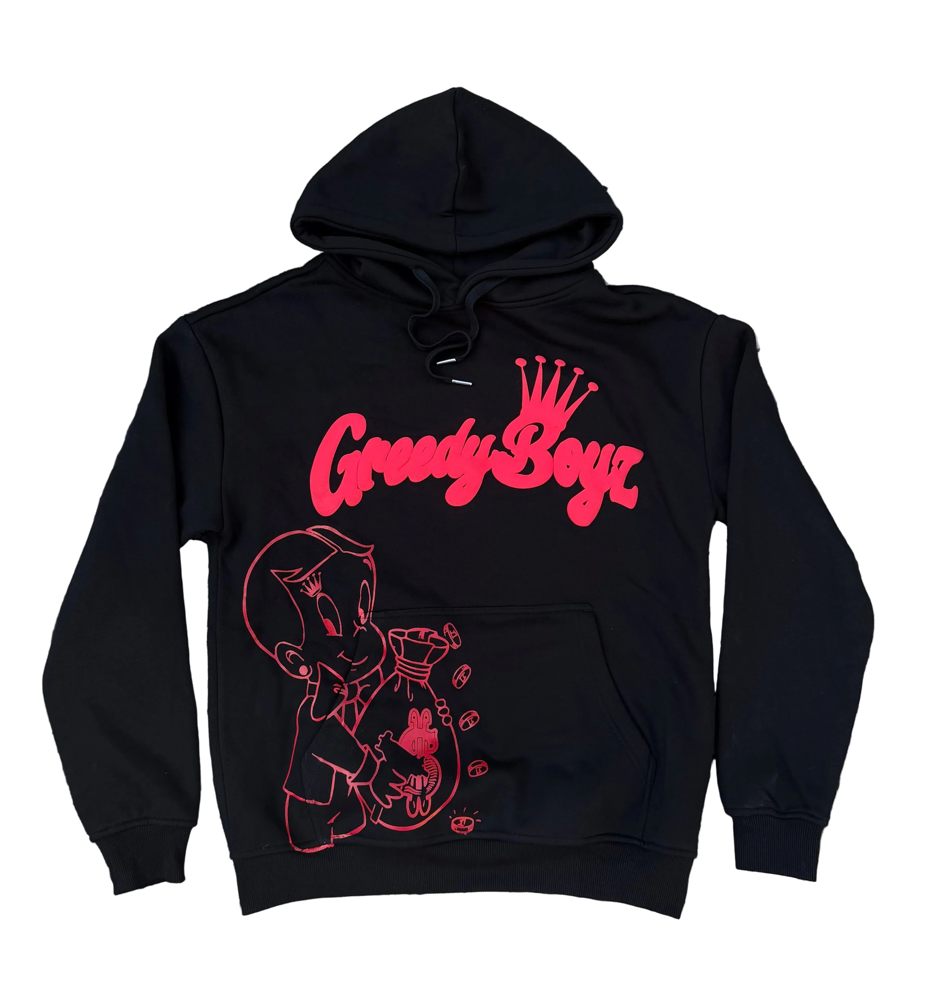 Red hoodie