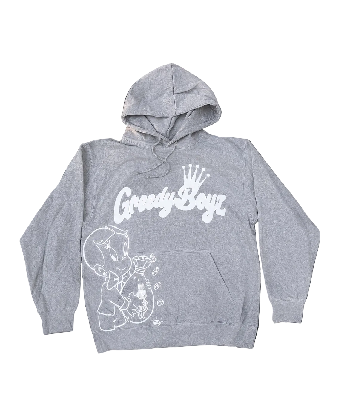 GreedyBoyz Gray Hoodie