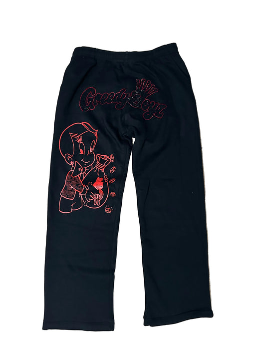 Rhinestone sweats #3