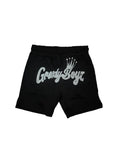Black baseball shorts