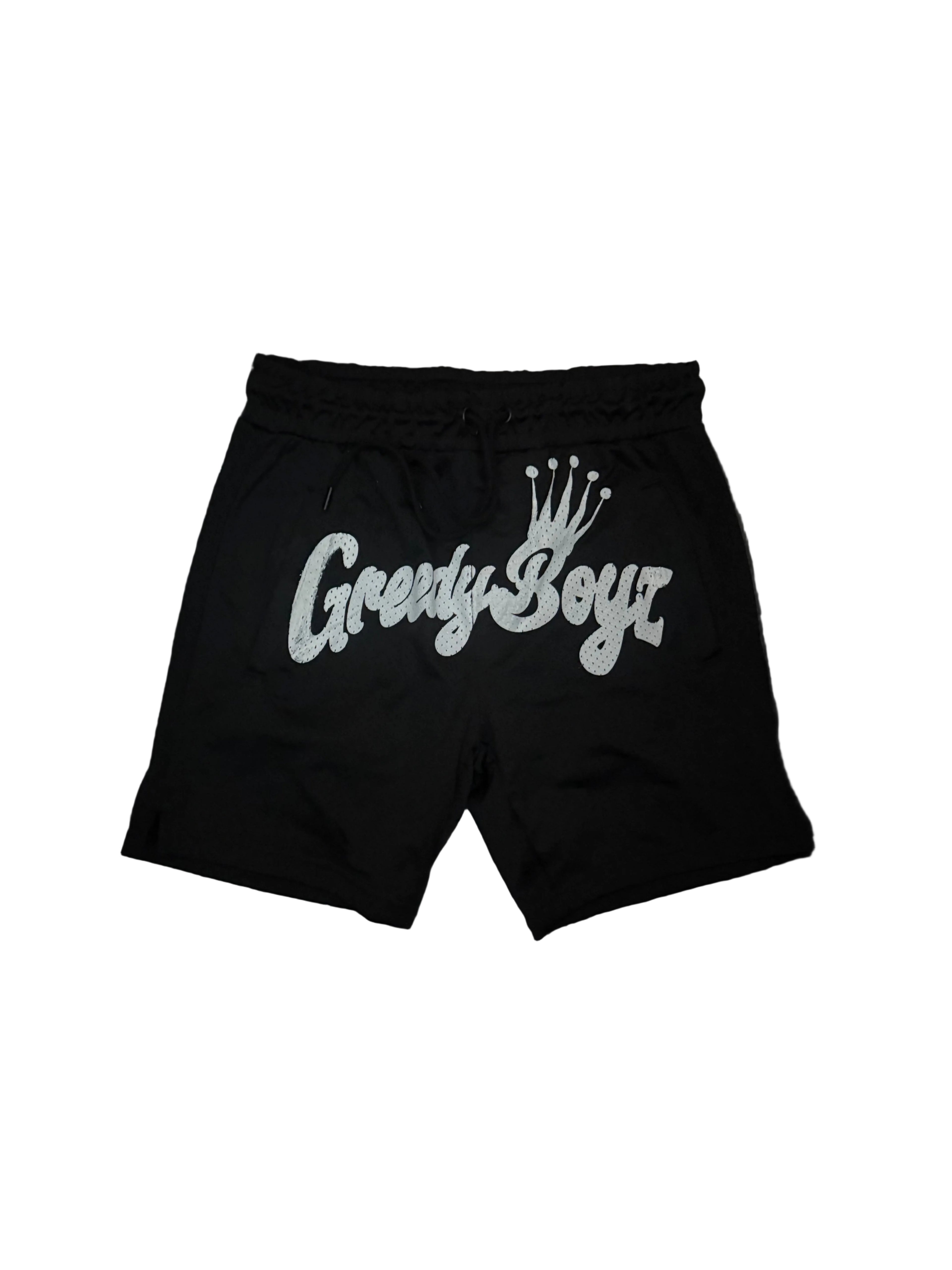 Black baseball shorts