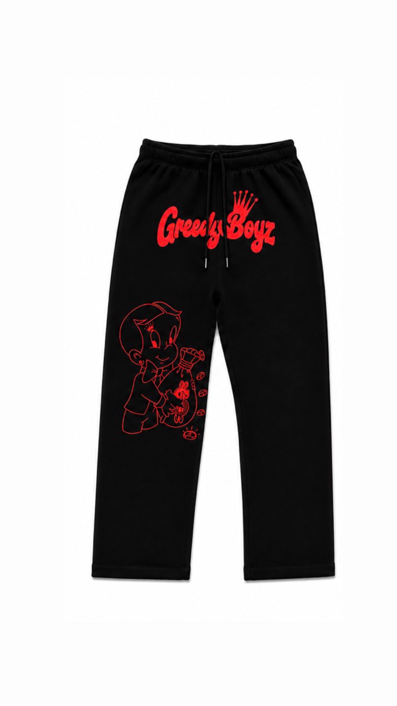 Red GreedyBoyz sweats