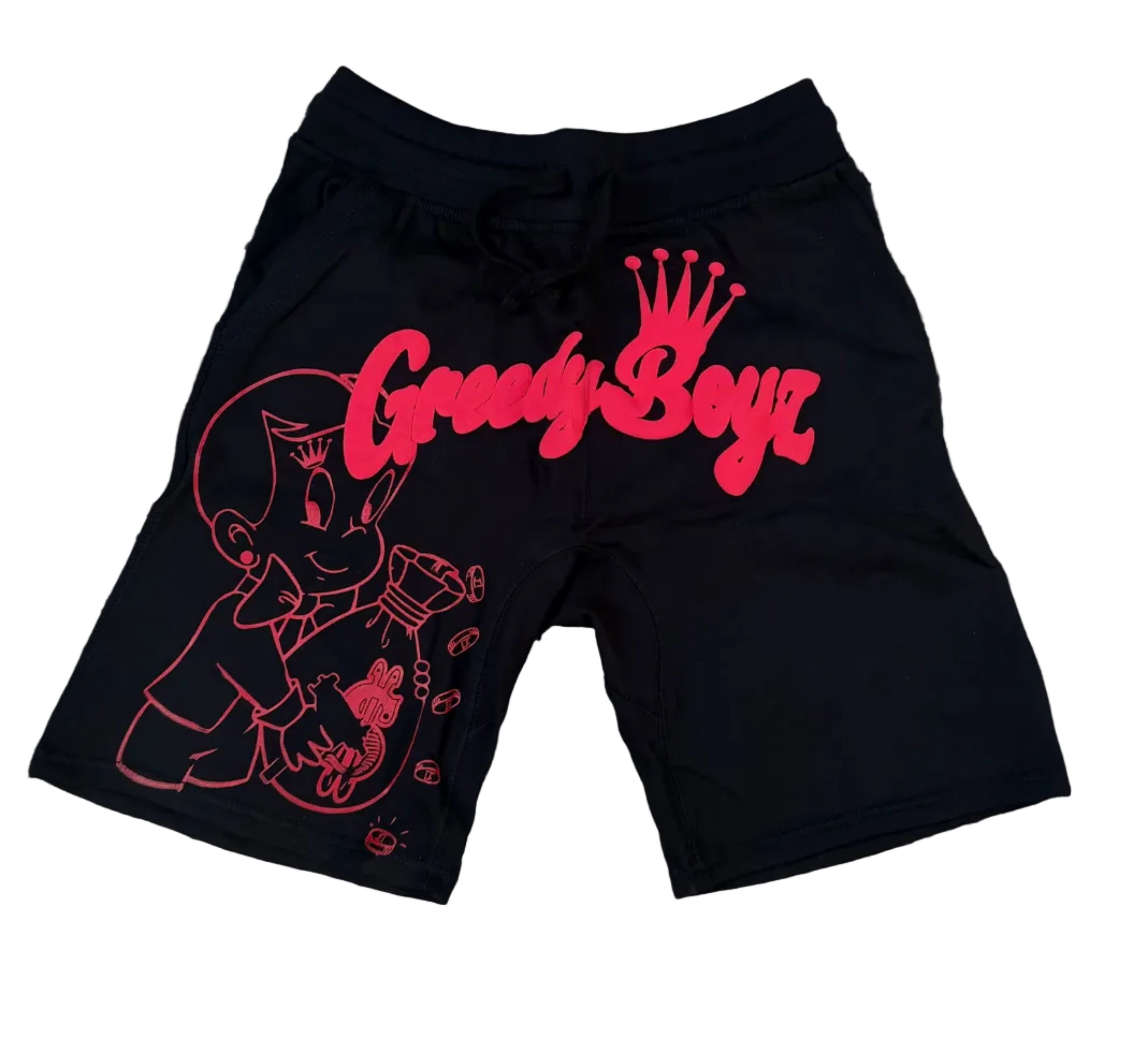 Red GreedyBoyz Shorts
