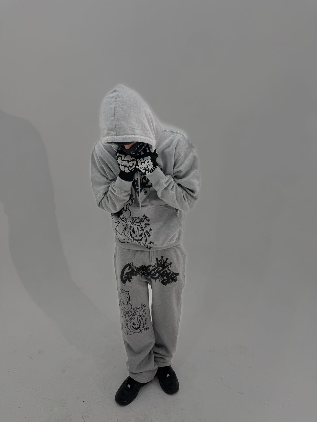Gray GreedyBoyz Hoodie