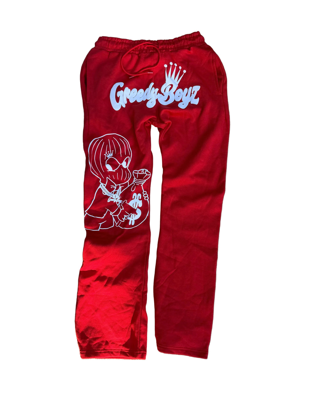 #9 Red GreedyBoyz Sweats