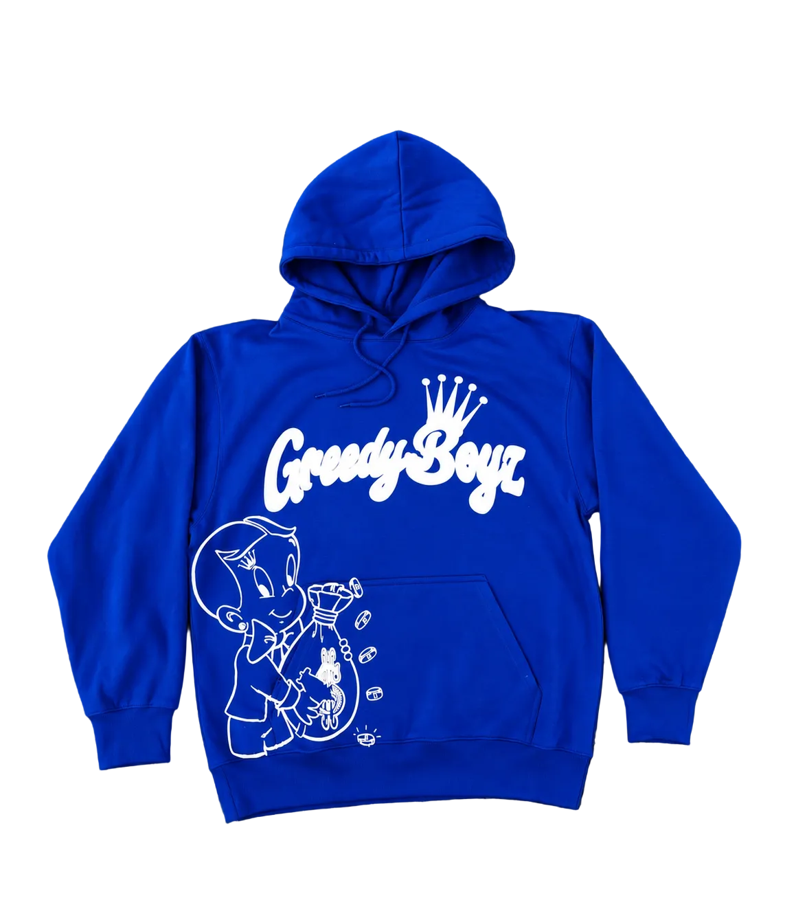 GreedyBoyz Blue Hoodie