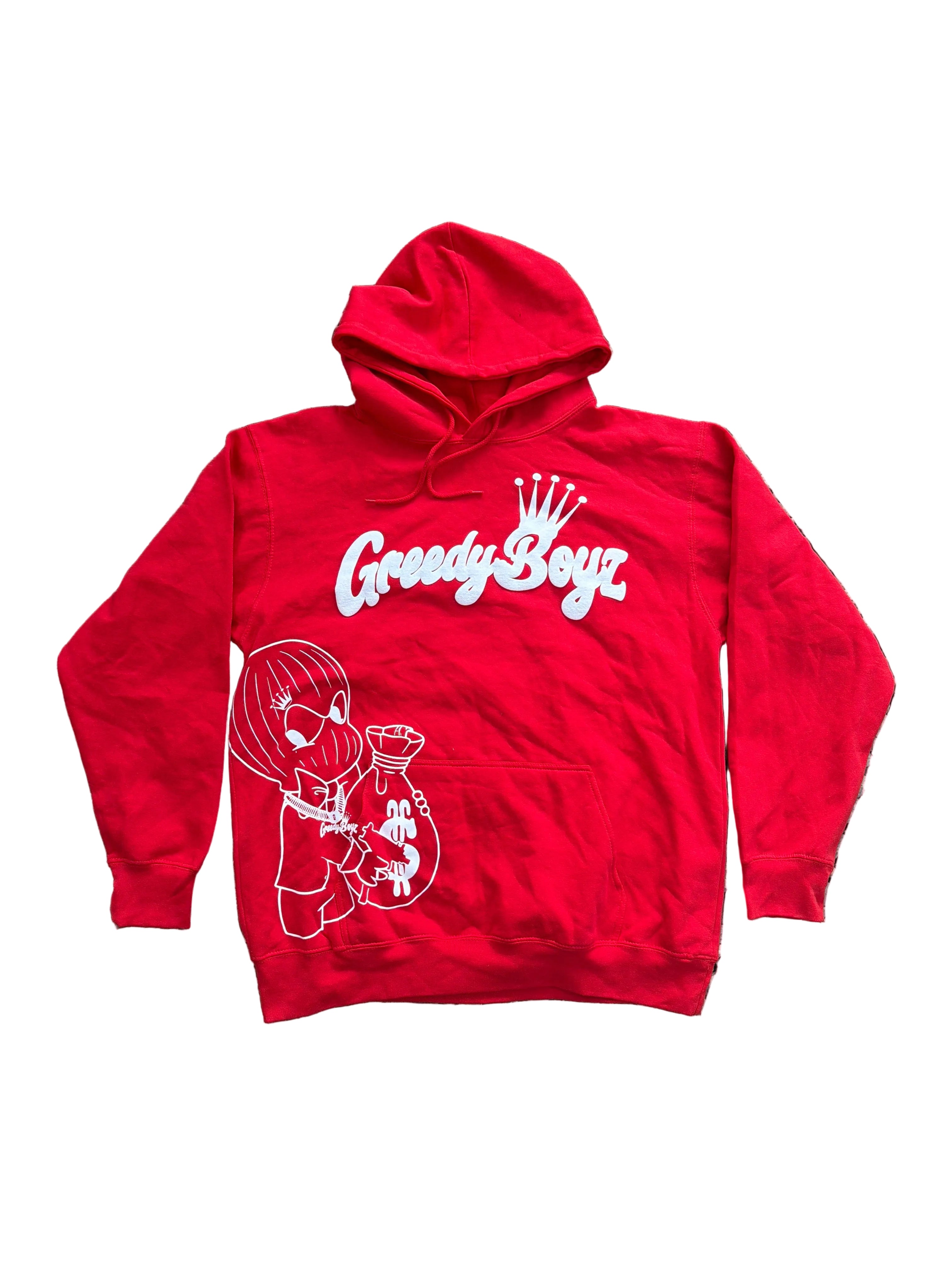 #6 Red GreedyBoyz Hoodie