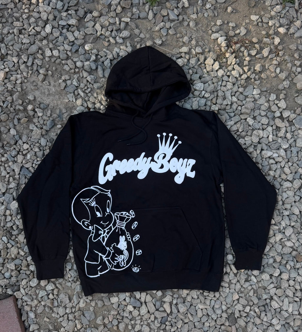 White GreedyBoyz Hoodie