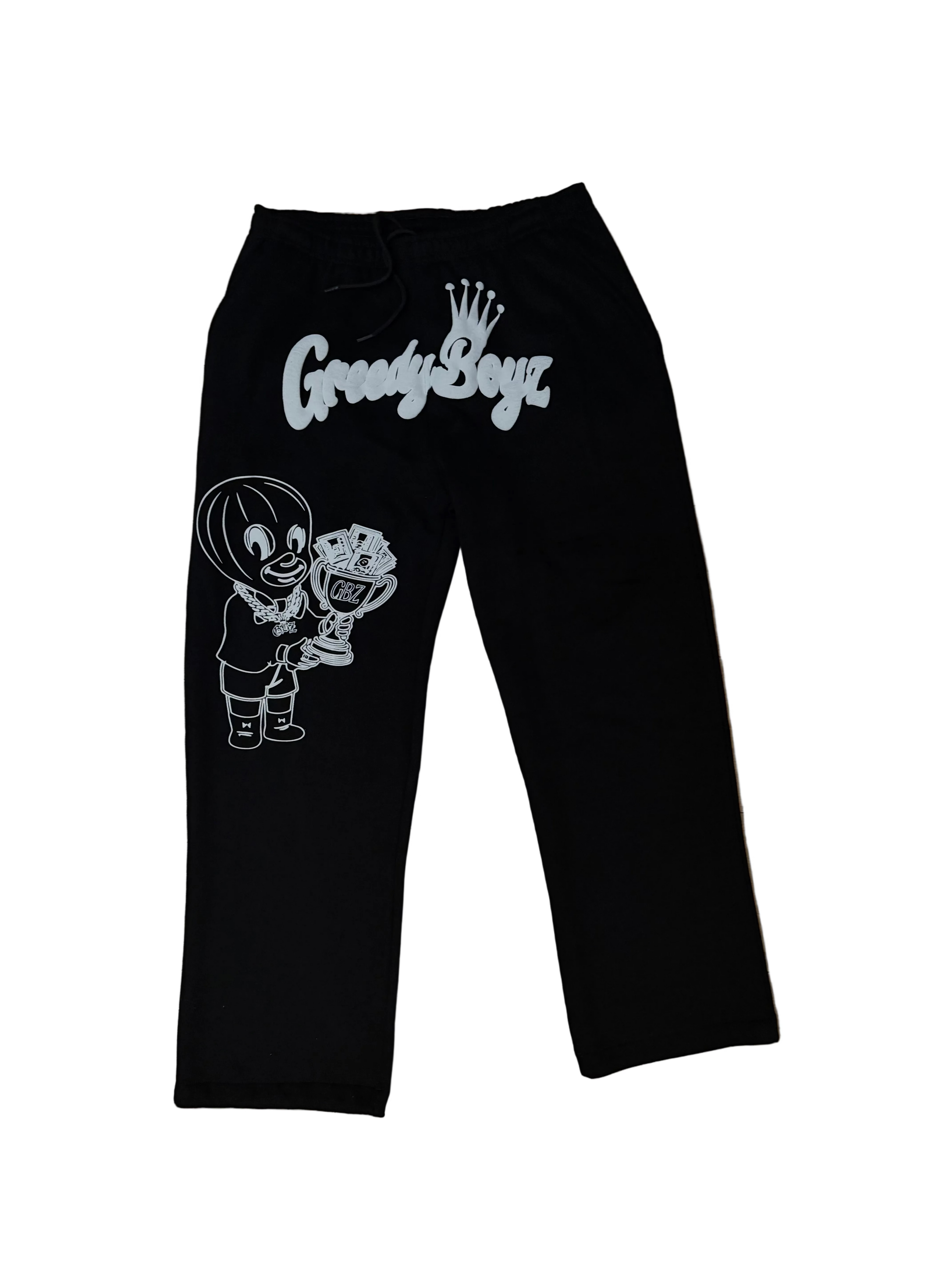 White GreedyBoyz Sweats