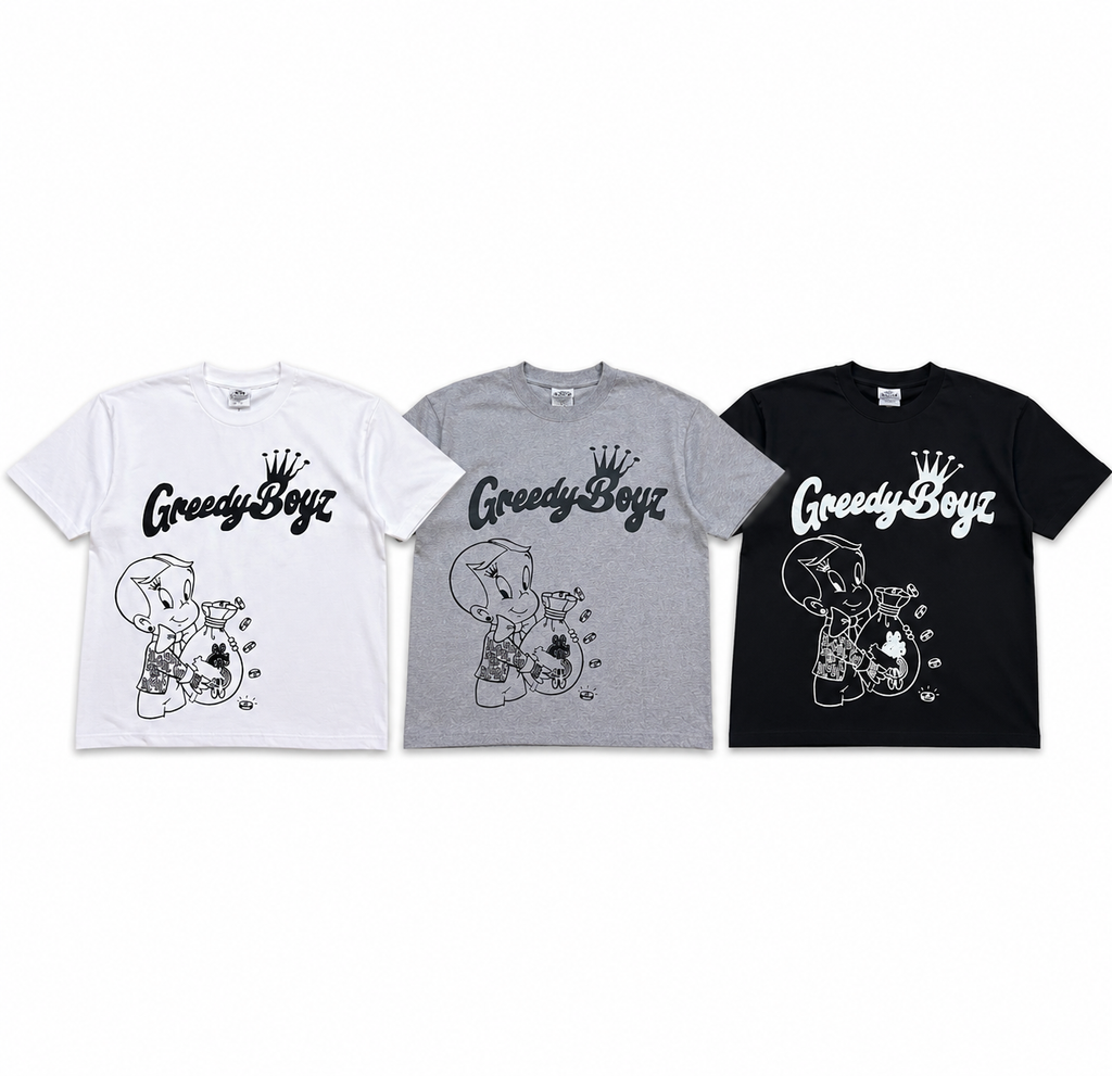 GreedyBoyz t-shirts