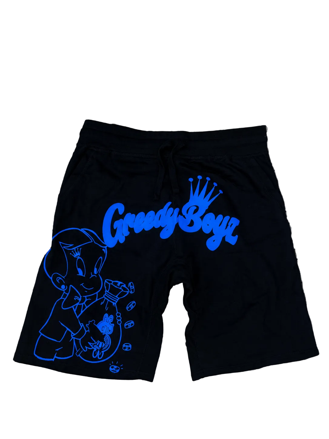 Blue GreedyBoyz Shorts ￼