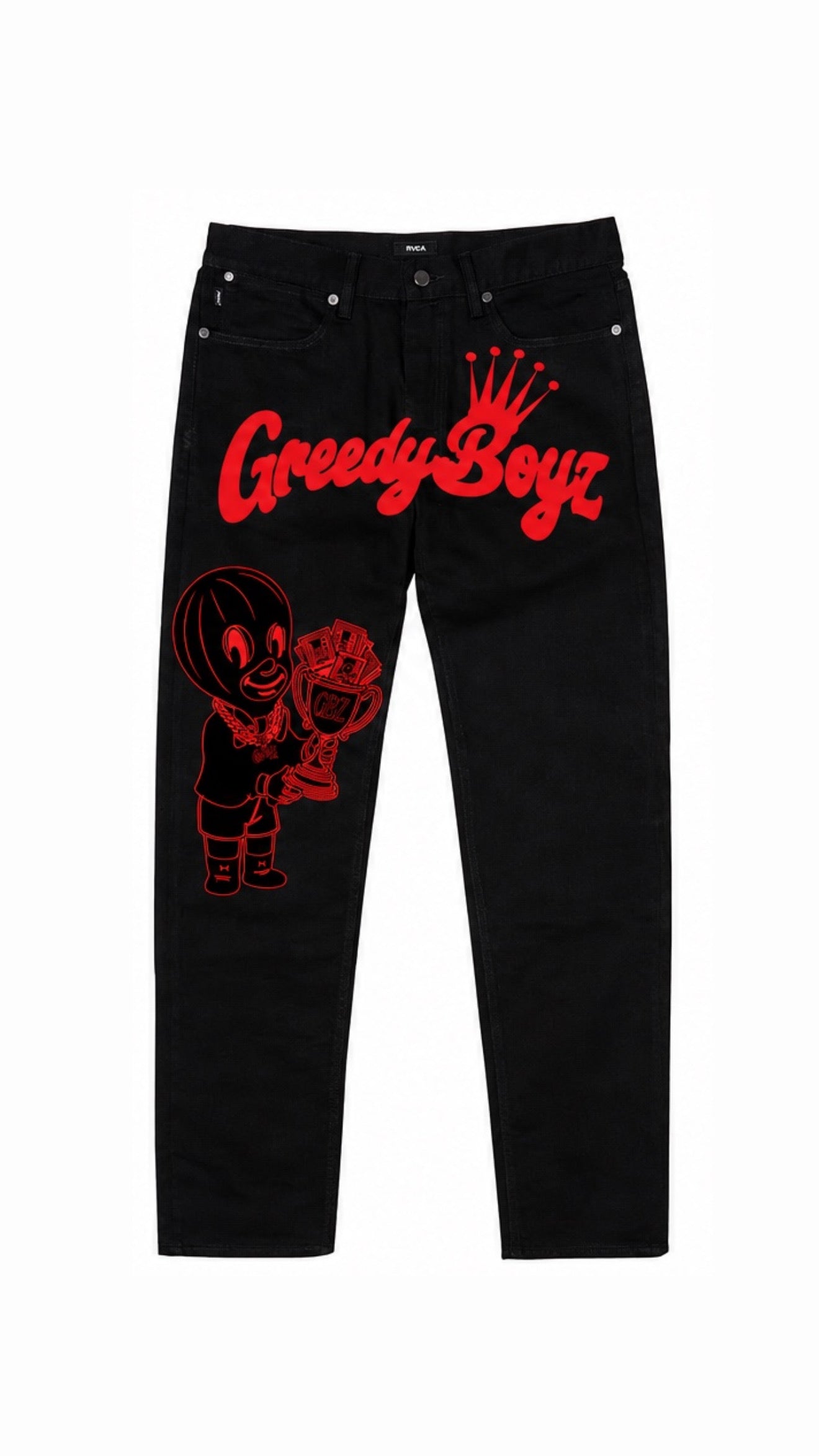 GreedyBoyz Red  jeans