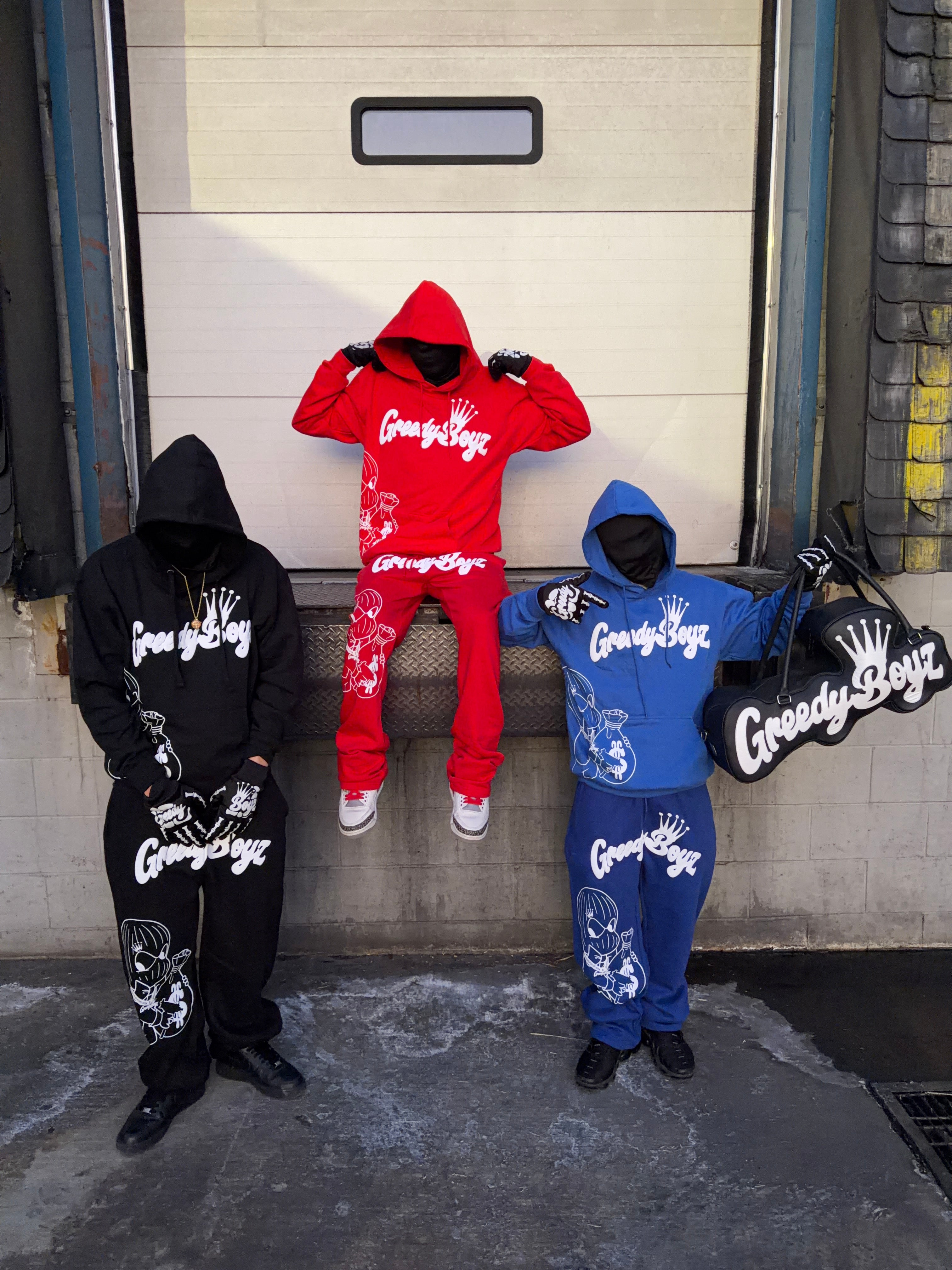 #6 Red GreedyBoyz Hoodie